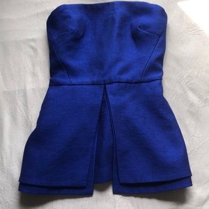 C/MEO Collective Strapless Business Formal Top